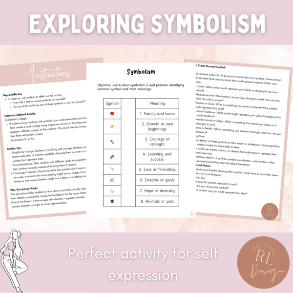 Exploring Symbolism: Identity and Self-Worth Activities for Students