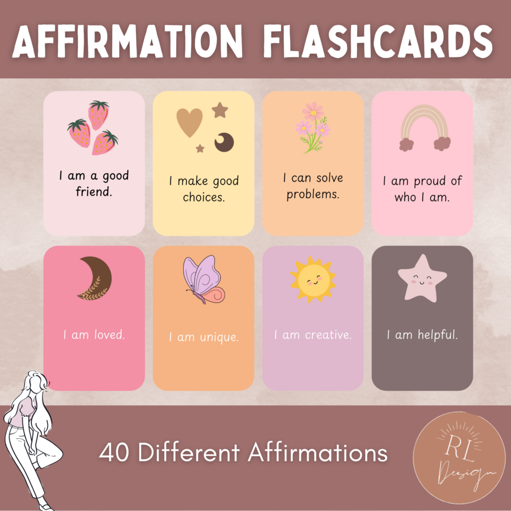 Time-filler activities for teachers, affirmations 