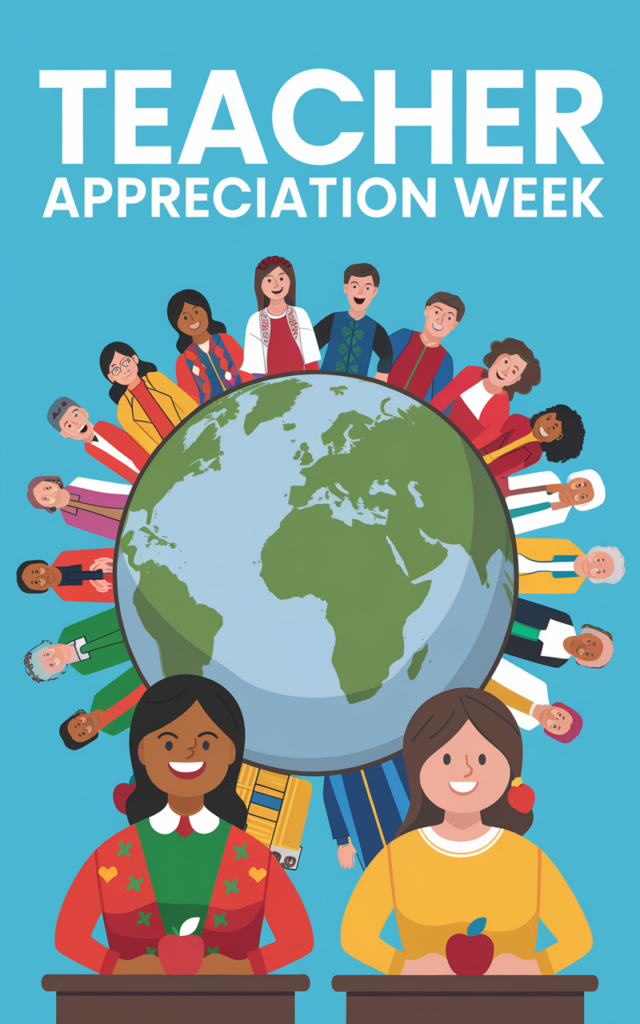 Teacher Appreciation Week Themes: around the world 