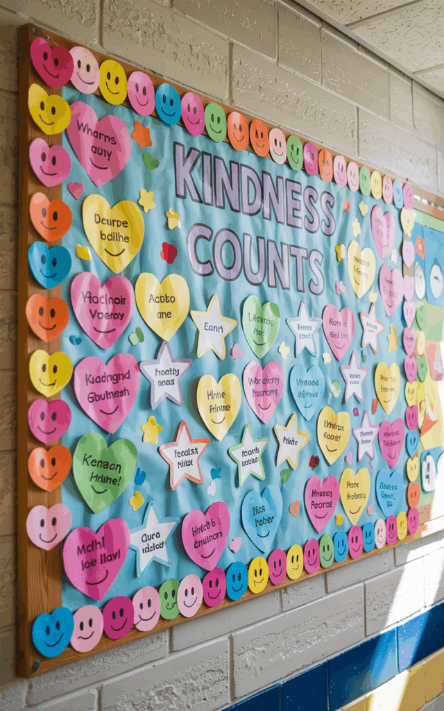Summer Bulletin Board Ideas kindness counts 