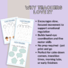Mindfulness Tracing Worksheets for Kids | Fine Motor & Calm Down Activities