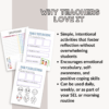 Daily Mindfulness Reflection Worksheets for Kids | SEL Journal Prompts & Emotions Check-In
