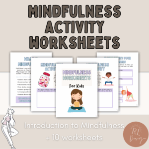Mindfulness Activities for Kids | Intro to Mindfulness Worksheets & Reflection