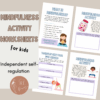 Mindfulness Activities for Kids | Intro to Mindfulness Worksheets & Reflection