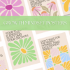 Growth Mindset Posters | 25 Inspirational Quotes for Classroom Decor