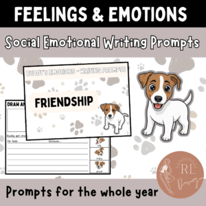 Feelings & Emotions Writing Prompts l 150 SEL Narrative Writing activities