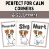 Emotions and Feelings Posters for Calm Corner | Neutral SEL Classroom Decor