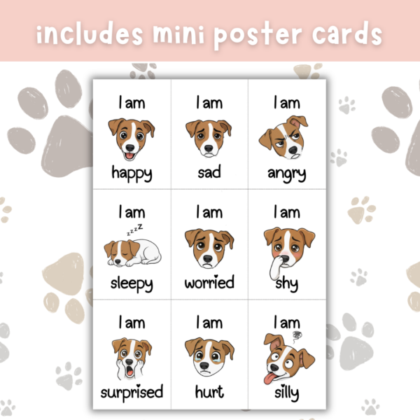 Emotions and Feelings Posters for Calm Corner | Pastel SEL Classroom Decor